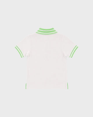 KIDS PIQUE POLO - CHESTER POLO WHITE