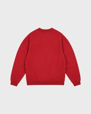 MARINER REGATTA CREWNECK - VINTAGE RED / WHITE