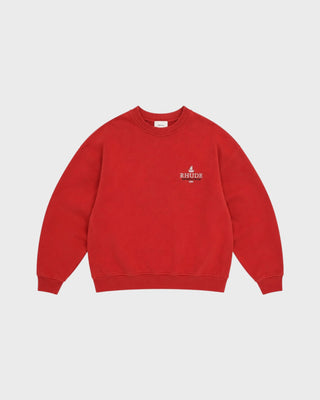 MARINER REGATTA CREWNECK - VINTAGE RED / WHITE