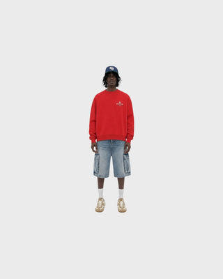 MARINER REGATTA CREWNECK - VINTAGE RED / WHITE