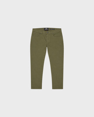 7FAM JEANS - SLIMMY TAPERED THE 32 SATEEN OLIVE