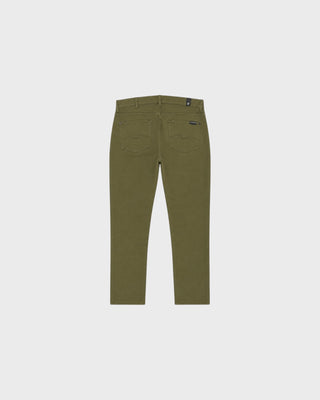 7FAM JEANS - SLIMMY TAPERED THE 32 SATEEN OLIVE