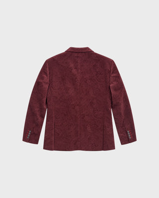 AN STRETCH BLAZER - JACKMAN BURGUNDY