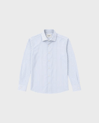 ZAFIRO NON IRON SHIRT - WHITE STRIPE 2