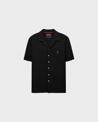 CLAUDIO RELAXED FIT SHIRT - BLACK