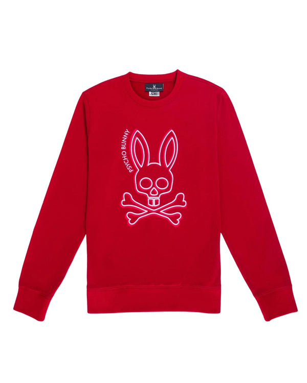 Men's Gresham Embroidered Bunny Sweatshirt - Rio Red