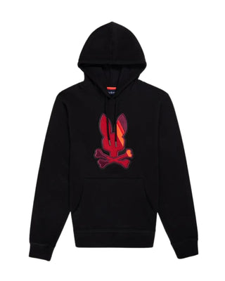 Mens Apple Valley Embroidered Hoodie - Black