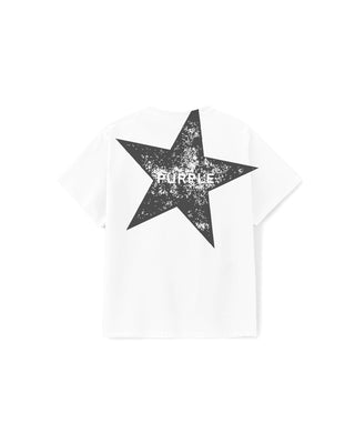 Textured Jersey SS Tee - White