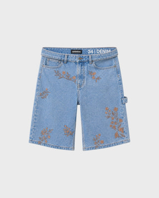 FLORENCE Denim Shorts BLUE