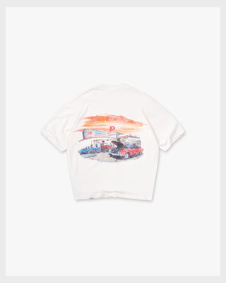 24 Hour Service T-Shirt Flat White