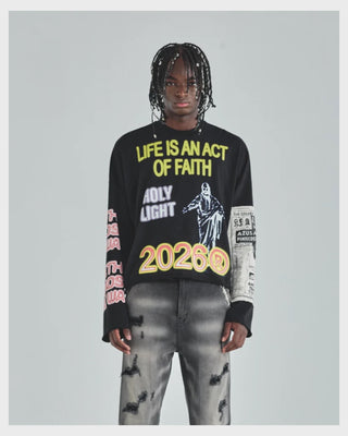 Act 1 Heal Long Sleeve Tshirt Black