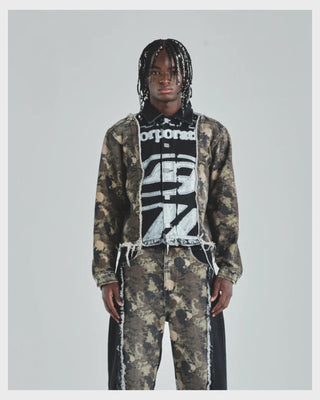 Act 1 Racer Double Jacket Dark Cammo