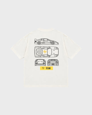 TURBO T-SHIRT OFF WHITE