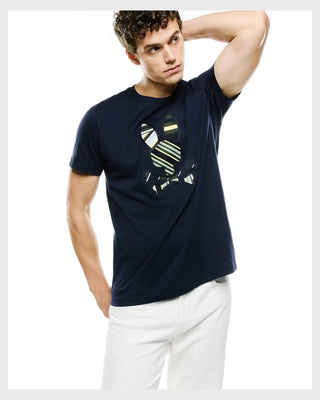 DREW GRAPHIC TEE BARITONE BLUE