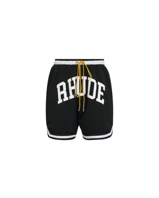 Rhude Collegiate Basketball Shorts - Black