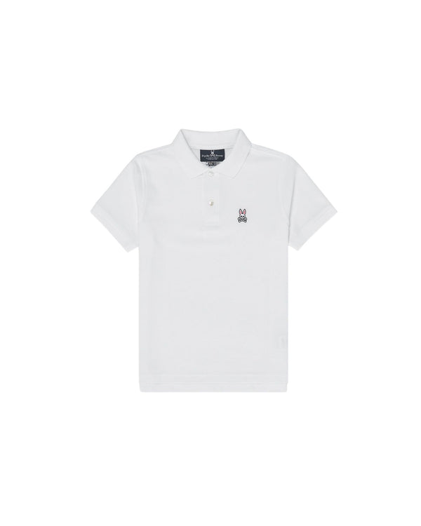 Boys Classic Polo - White