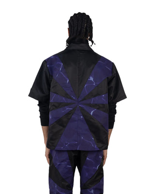Gradient Shirt - Black/Deep Violet