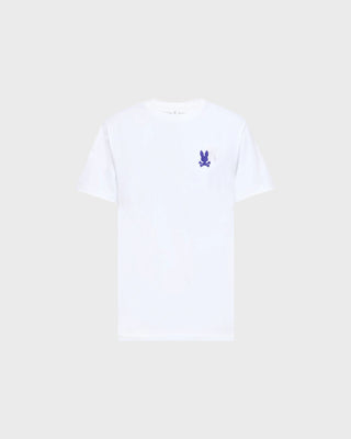 Kid's Pierce Embroidered Back Graphic Tee - White