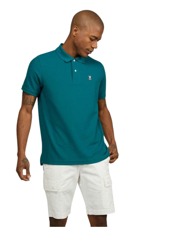 Men's Classic Polo - Cosmic Teal