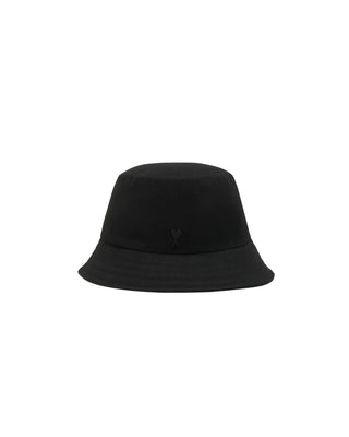 Ami De Coeur Stud Bucket Hat - Black