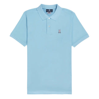 Kids Classic Pique Polo - Sky Blue