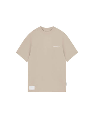 Basics Tiny Logo Regular Fit T-shirt - Cream