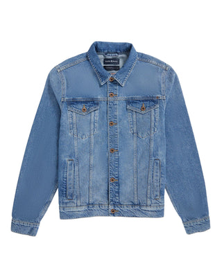 Mens Pathe Denim Jacket- Montana Sky