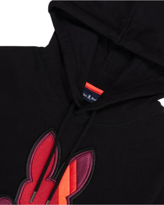 Mens Apple Valley Embroidered Hoodie - Black