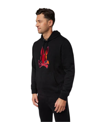 Mens Apple Valley Embroidered Hoodie - Black