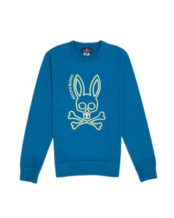 Men's Gresham Embroidered Bunny Sweatshirt - Aegean Sea