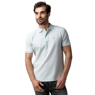 Men's Regular Fit Polo Shirt - Ilusion Blue A182