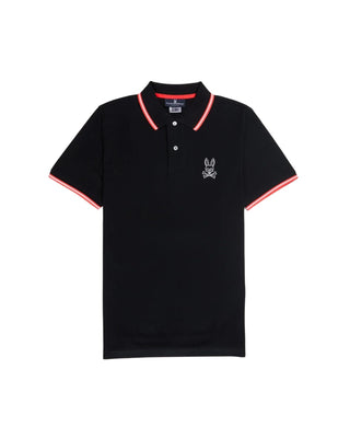 Kids Gresham Fashion Polo- Black