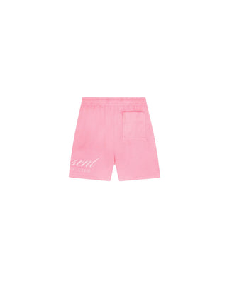 Owners Club Script Mesh Short - Pink