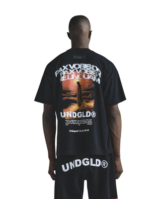 Gratia Plena Pax T-shirt - Black