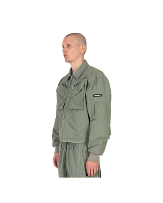 Parachute Bomber Jacket - Sage