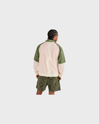 MARINA WINDSHIRT CREAM / OLIVINE