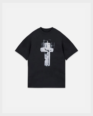 Act 1 Cross Tshirt Vintage Black