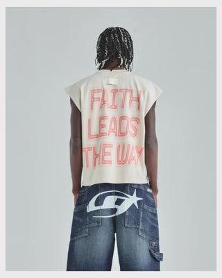 Act 1 Essence Sleeveless Tshirt Cream