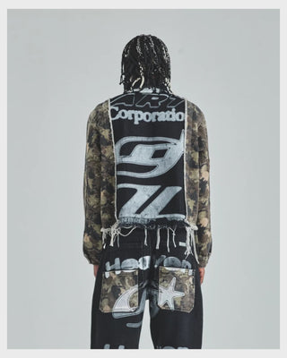 Act 1 Racer Double Jacket Dark Cammo