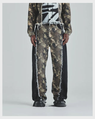Act 1 Racer Double Wide Jean Dark Cammo
