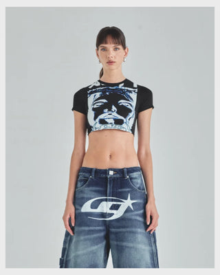 Act 1 Heal Baby Tee Black