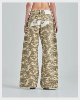 W Act 1 UG Star Wide Jean Light Cammo