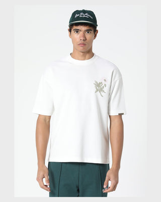 VEDURE T-SHIRT OFF WHITE