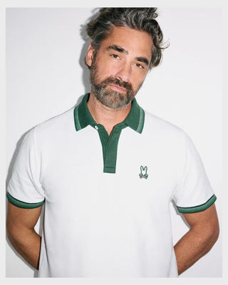 JAYDON PIQUE POLO WHITE