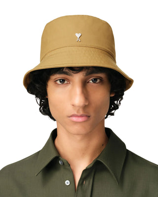Ami De Coeur Stud Bucket Hat - Havana
