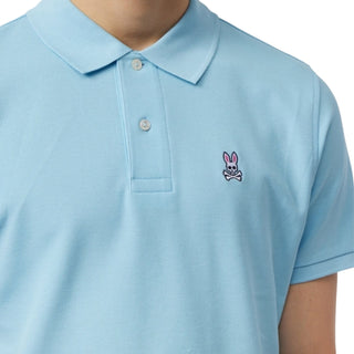 Kids Classic Pique Polo - Sky Blue