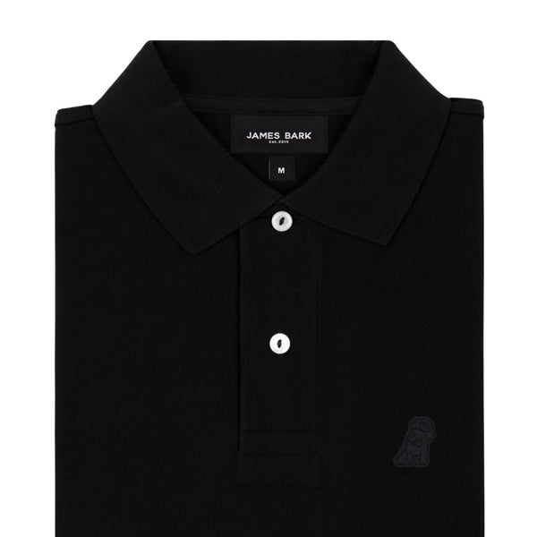 Men's Regular Fit Polo Shirt - Black S08