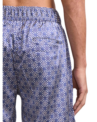 Palma Angra Trelica Printed Silk Short - Dusk