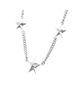 3 Star Necklace 18in