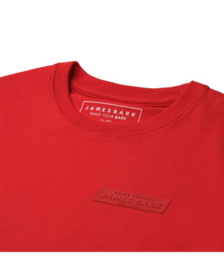 Kid's Prive Patch Tee - Red